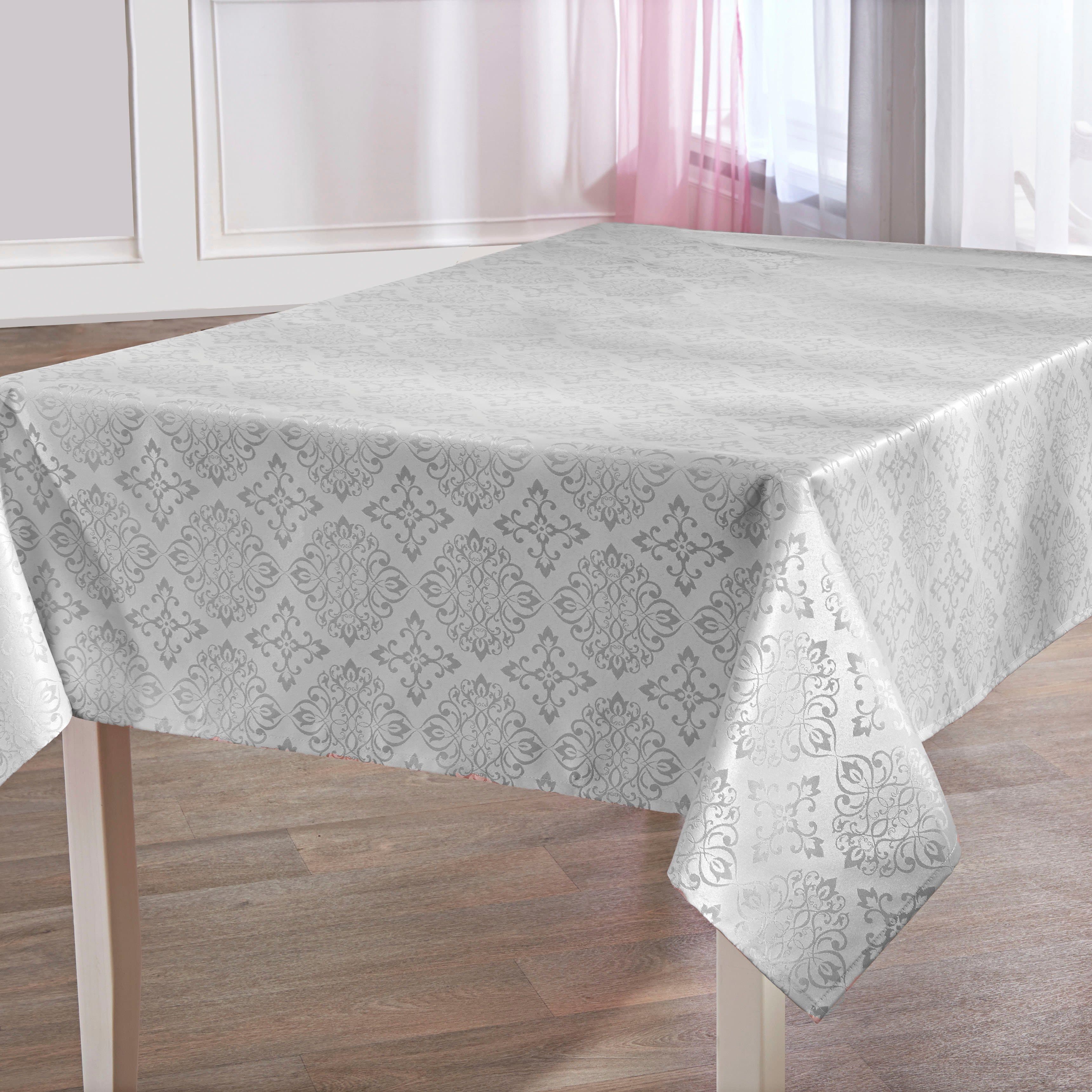 Delindo Lifestyle Tischdecke TORONTO | Grau