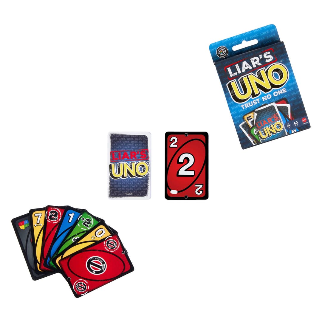 UNO Liars Kartenspiel | Mehrfarbig