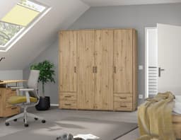 rauch VOYAGER Drehtürenschrank | Holztöne