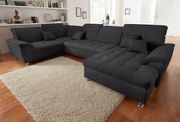 DOMO collection Wohnlandschaft Franzi | Grau