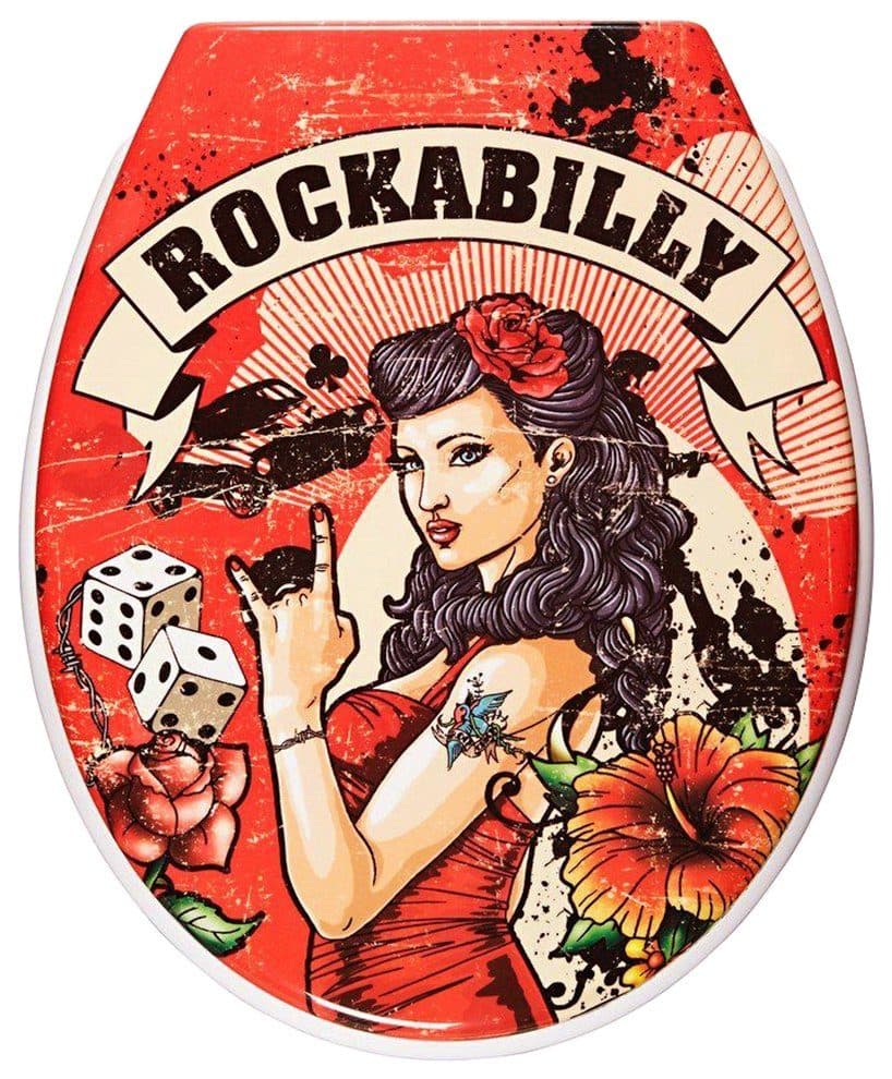 ADOB WC-Sitz Rockabilly | Mehrfarbig