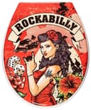 ADOB WC-Sitz Rockabilly | Mehrfarbig