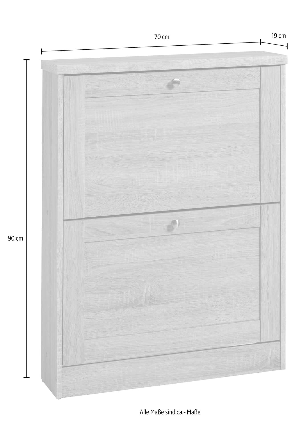 OTTO home Schuhschrank Heide | Holztöne