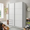 Wimex Schwebetürenschrank Emden | Weiß 2