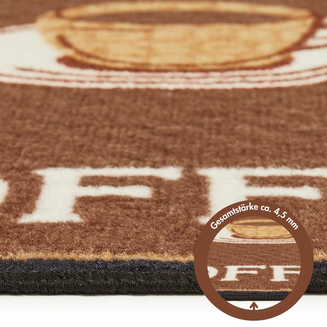 Andiamo Küchenläufer Coffee | Braun