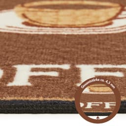 Andiamo Küchenläufer Coffee | Braun