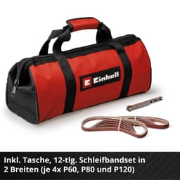 Einhell Akku-Bandfeile TE-BF 18 Li-solo | Rot