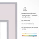 JUST LIGHT LED Deckenleuchte RECESS | Weiß 4