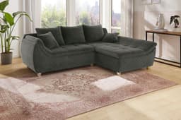 Jockenhöfer Gruppe Ecksofa Genua | Grau