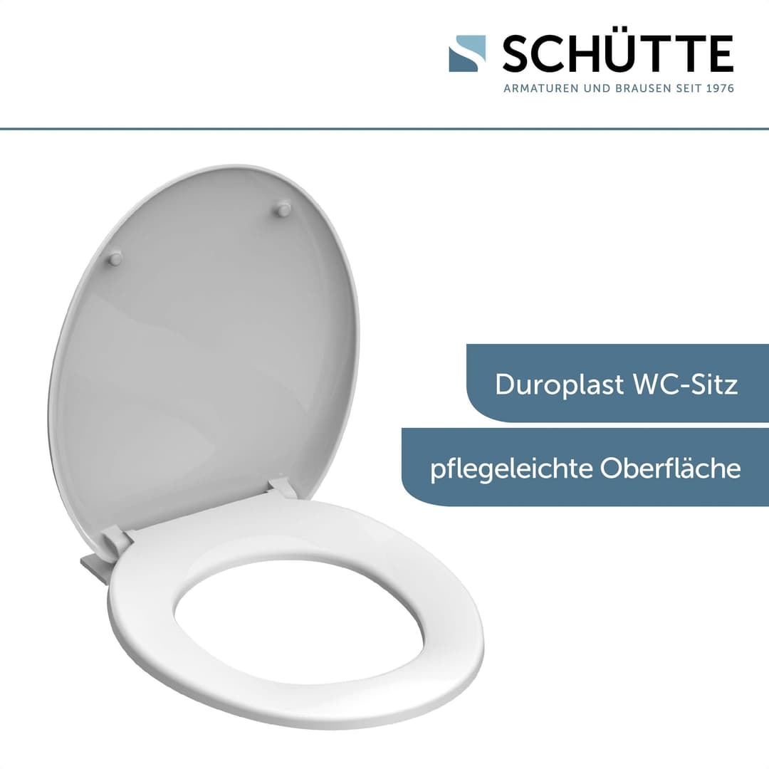 Schütte WC-Sitz UNI | Weiß