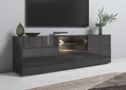 Home affaire Lowboard Dama | Schwarz