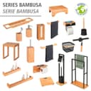 Wenko WC-Garnitur Basic | Schwarz 5