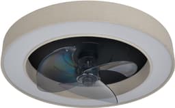 OTTO home LED Deckenleuchte Deckenventilator Vittor | Beige