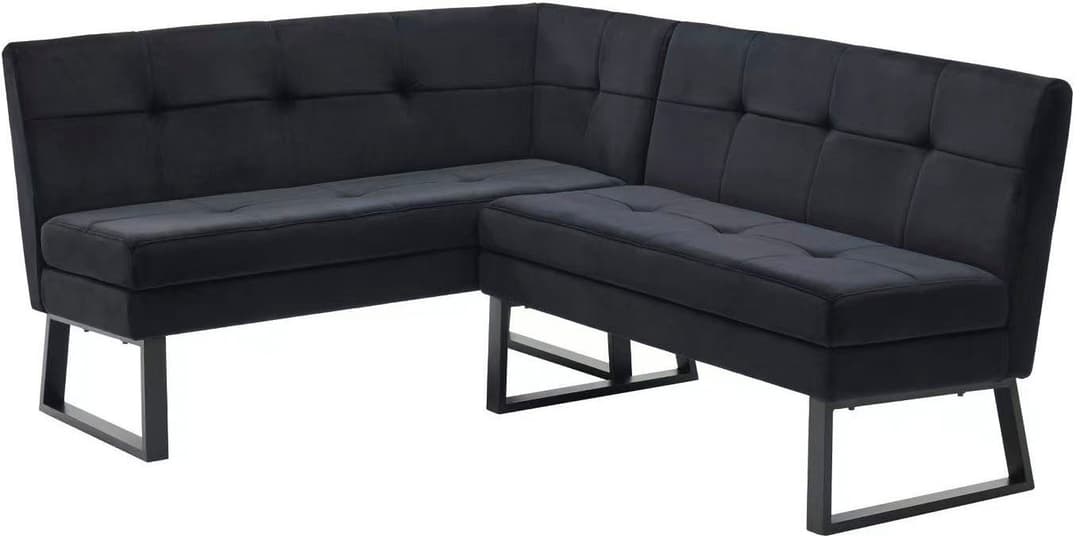 OTTO home Eckbank Geranie | Schwarz