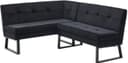 OTTO home Eckbank Geranie | Schwarz