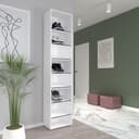 FORTE Schuhregal Canberra | Weiß 4