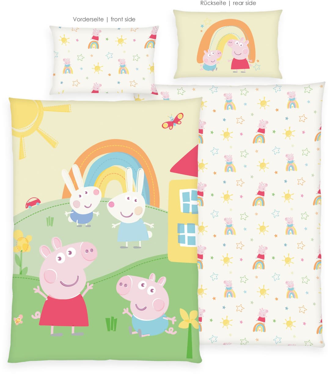 Baby Best Babybettwäsche Peppa Pig | Mehrfarbig