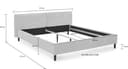 Home affaire Polsterbett Brookfield | Beige 5