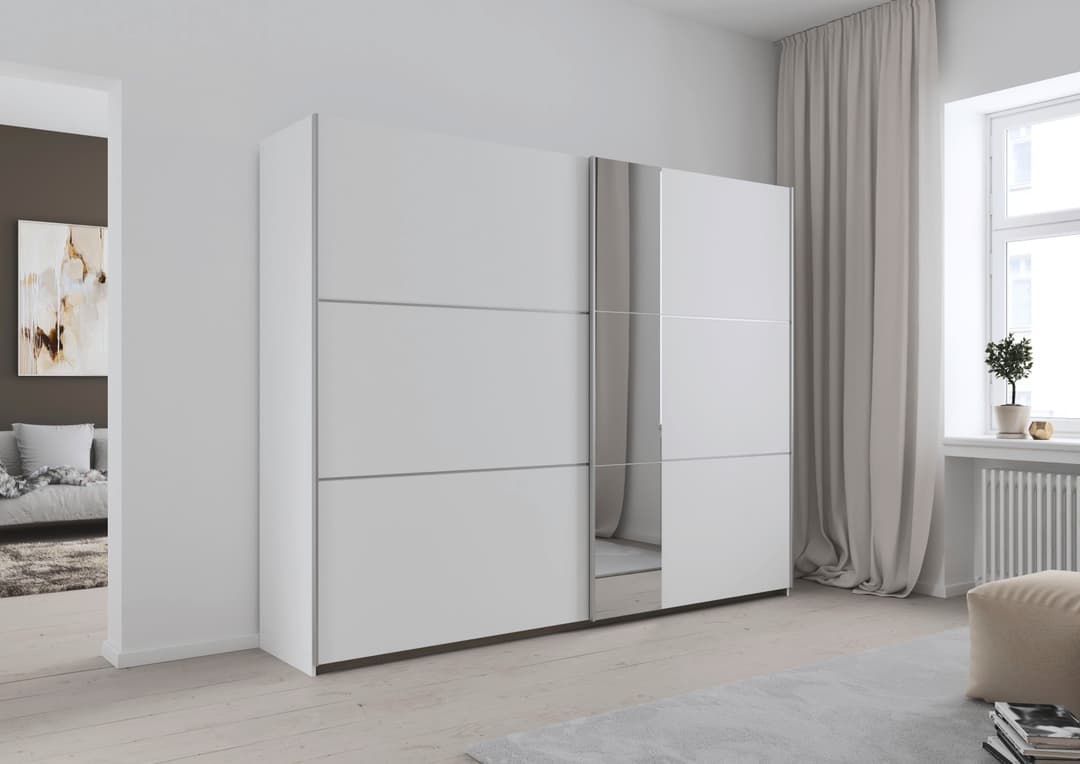 rauch Schwebetürenschrank ASTANA | Weiß