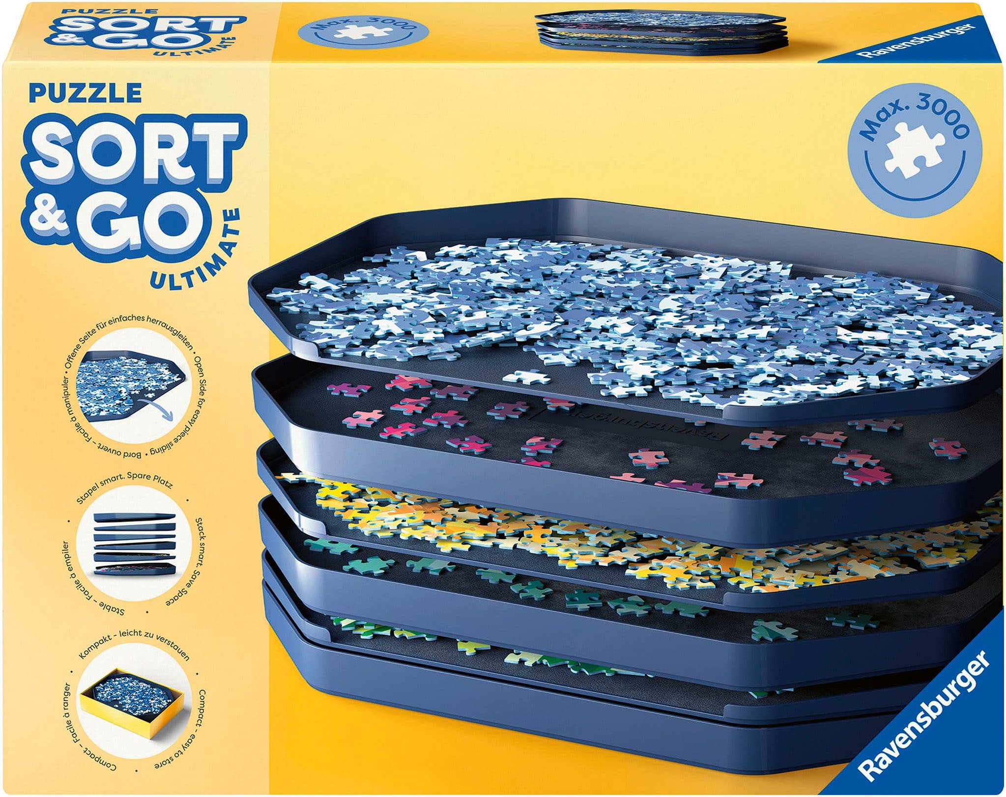 Ravensburger Puzzle Sort & Go Ultimate | Mehrfarbig