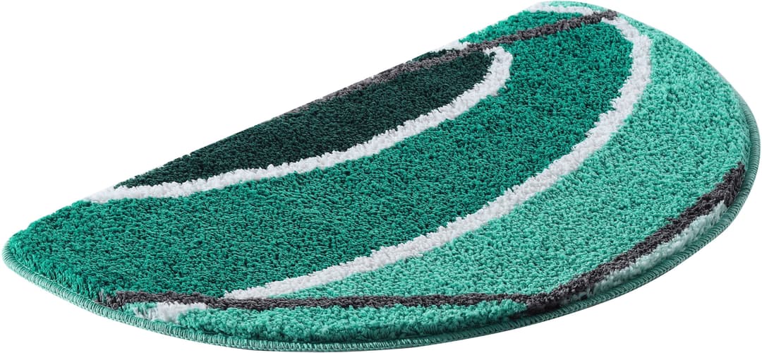 OTTO home Badematte Juna mit Muster | Türkis
