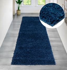 OTTO home Hochflor-Teppich Viva Shaggy | Blau