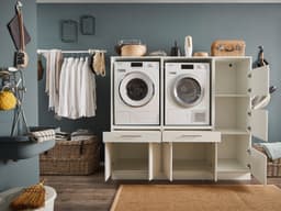 Laundreezy Mehrzweckschrank-Set LAUNDREEZY LDSK10 | Weiß