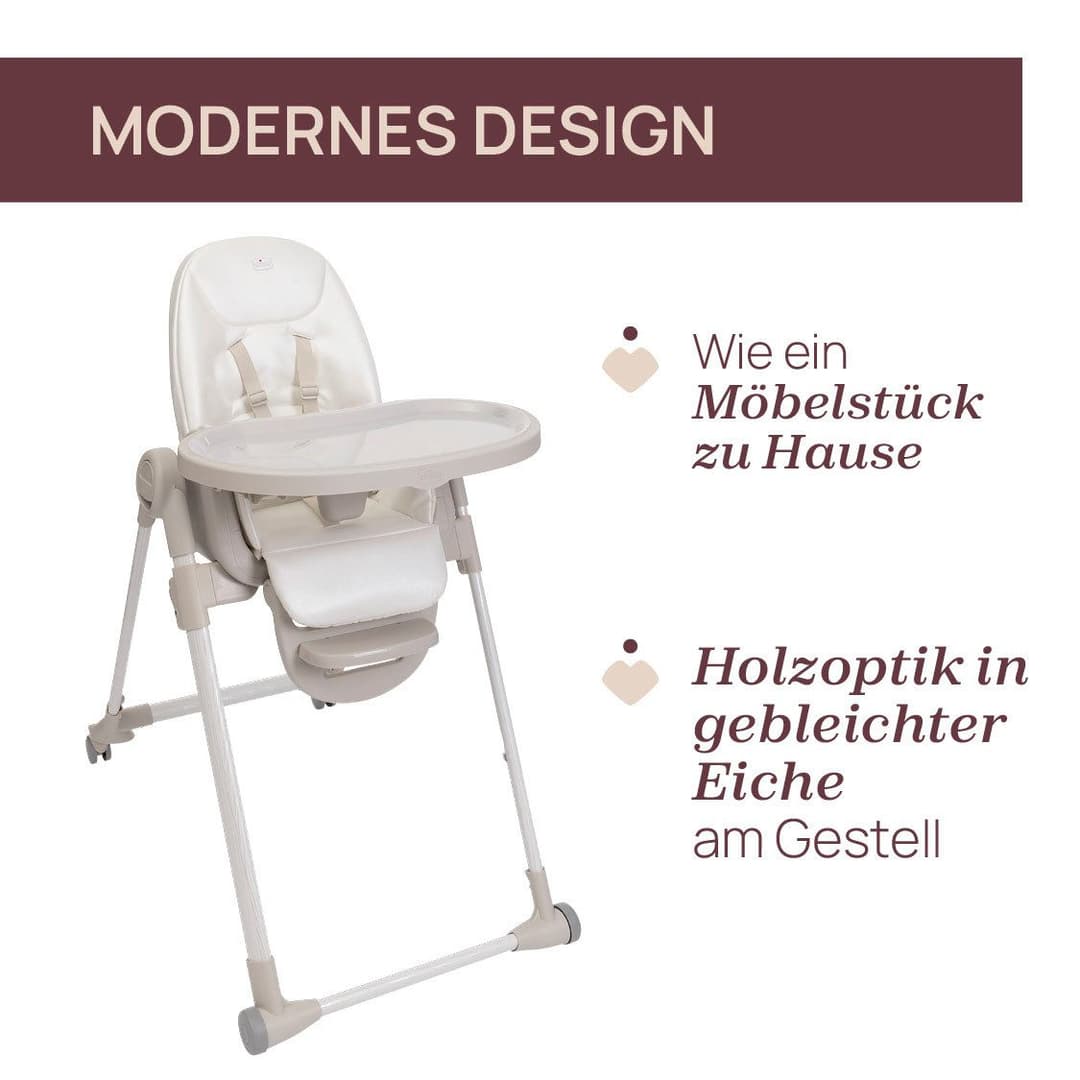 Chicco Hochstuhl Polly Armonia Motherpearl | Beige