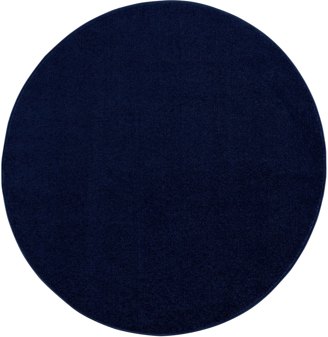 Sanat Teppich Uni | Blau
