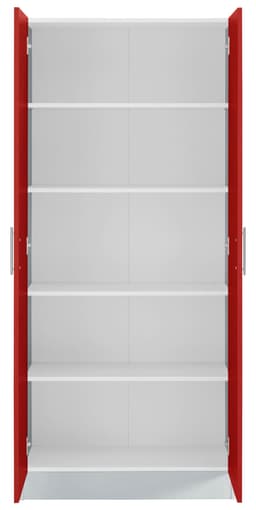 wiho Küchen Mehrzweckschrank Kiel Typ 3 | Rot