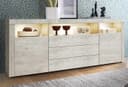 borchardt Möbel Sideboard Santa Fe | Grau 2