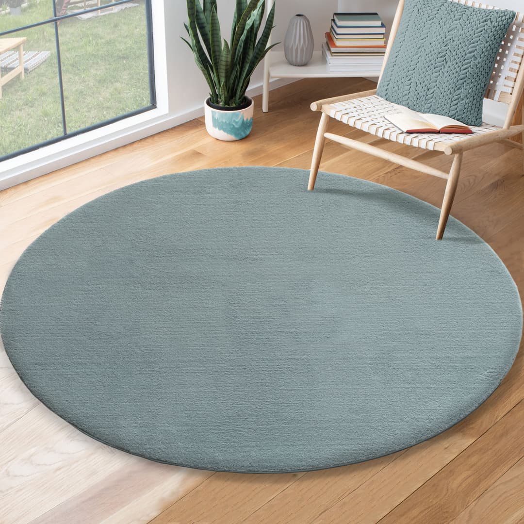 the carpet Teppich Relax | Blau