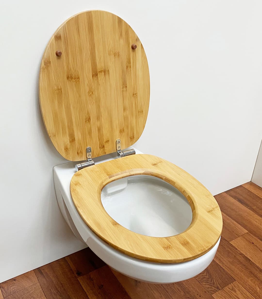 ADOB WC-Sitz Bambus dunkel | Braun