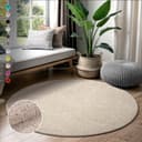 Sanat Hochflor-Teppich LOCA | Beige