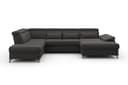 sit&more Wohnlandschaft Cabrio U-Form | Braun