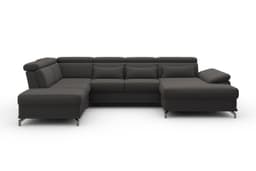 sit&more Wohnlandschaft Cabrio U-Form | Braun