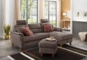 Home affaire Polsterhocker Palmera | Braun 4