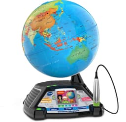 Vtech Globus School & Go, Interaktiver Videoglobus | Mehrfarbig