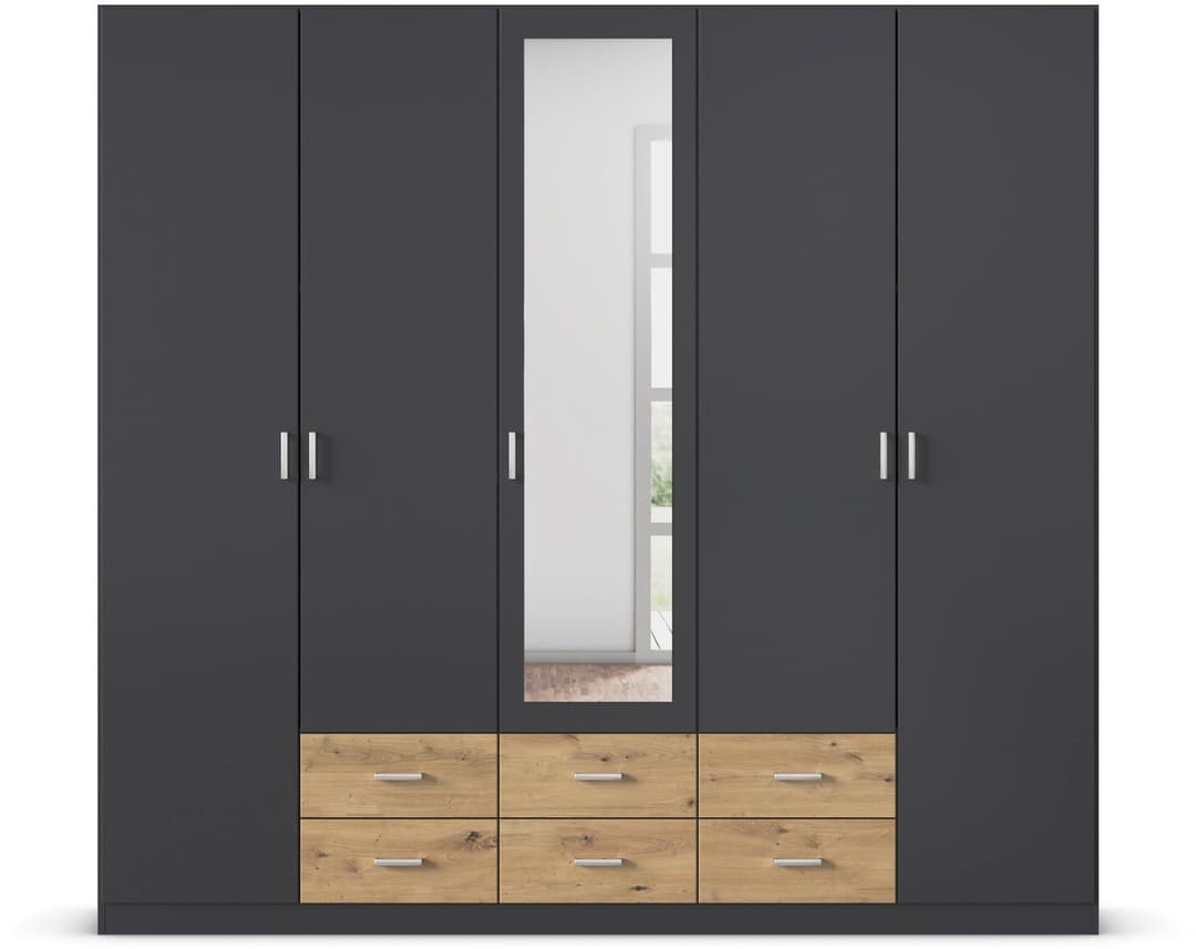 rauch Kleiderschrank GAMMA | Grau