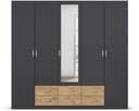 rauch Kleiderschrank GAMMA | Grau 4