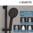 Schütte Duschsäule MADURA FRESH | Schwarz 4