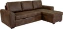Trends by HG Ecksofa Poll L-Form | Braun 4