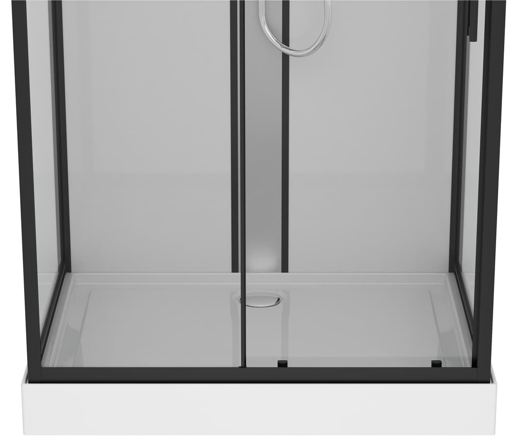 Sanotechnik BOSTON Komplettdusche | Schwarz