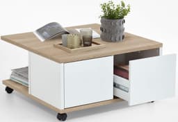 FMD Couchtisch Twin | Holztöne