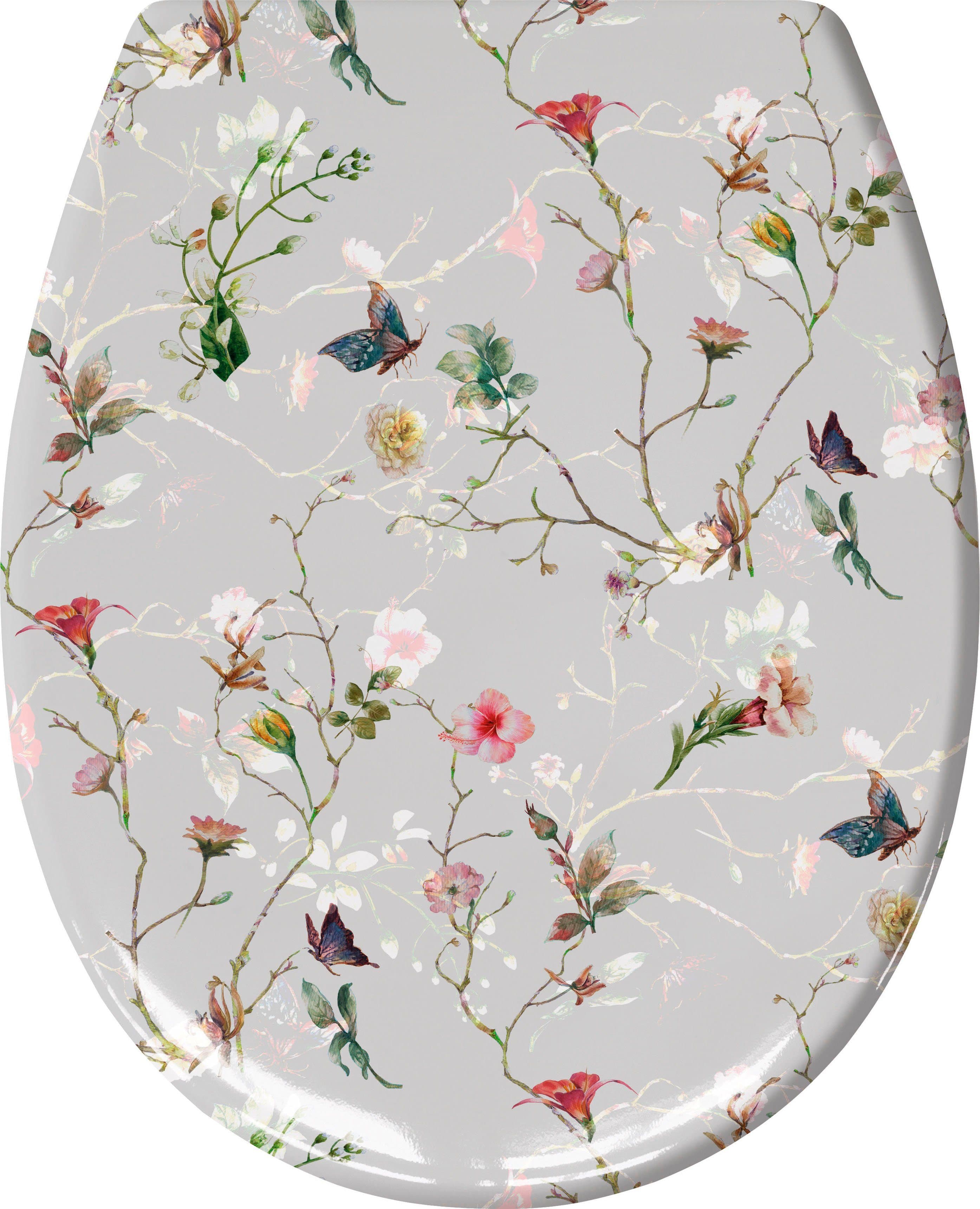 Kleine Wolke WC-Sitz Flores | Mehrfarbig