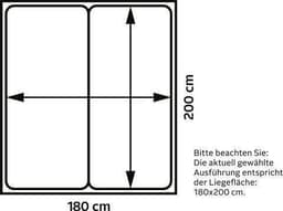 Jockenhöfer Gruppe Boxspringbett Bella | Grau