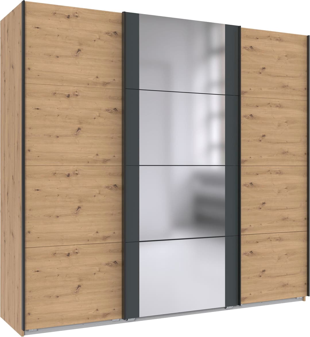 Wimex Schwebetürenschrank Bern | Holztöne