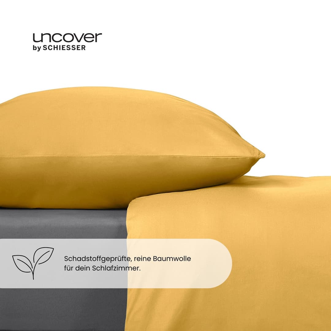 uncover by SCHIESSER Bettwäsche Soho | Gelb