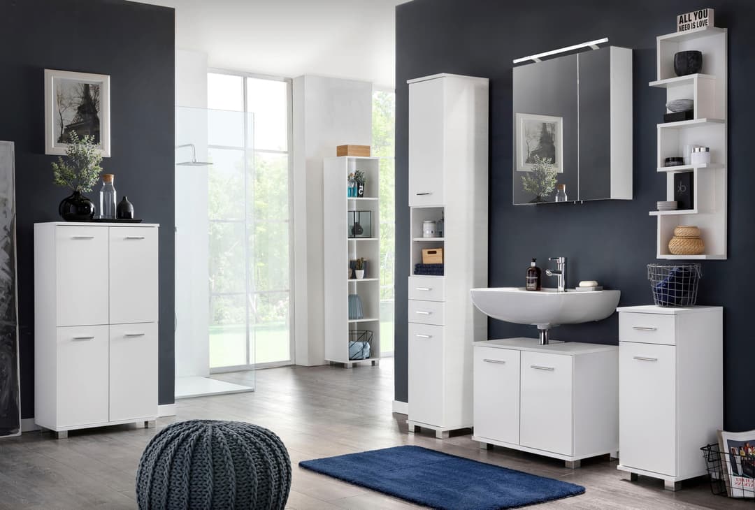 Schildmeyer Spiegelschrank Dorina | Weiß
