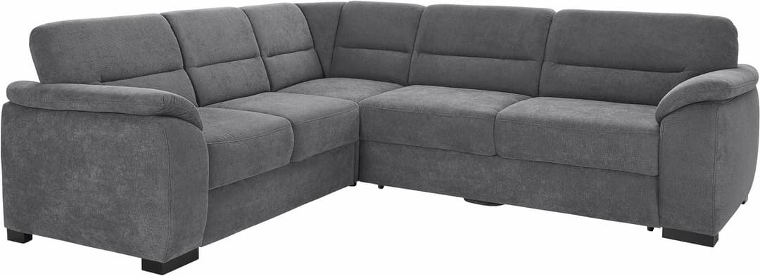 sit&more Ecksofa Montego L-Form | Grau